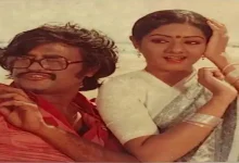 શ્રીદેવી અને રજનીકાંત જૂની ફિલ્મનો ફોટો (Sridevi and Rajinikanth vintage photo)