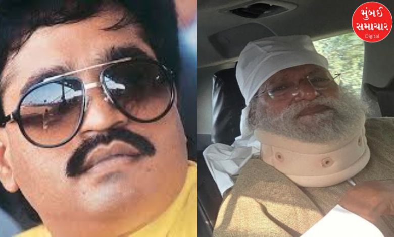 Gangster Subhash Singh Thakur in police custody