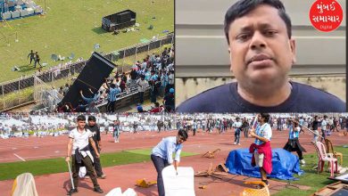 કોલકાતાના સોલ્ટ લેક સ્ટેડિયમમાં મેસ્સીના કાર્યક્રમ દરમિયાન થયેલી તોડફોડ અને પોલીસ લાઠીચાર્જના દ્રશ્યો.