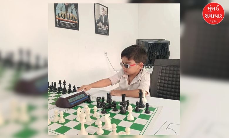મધ્યપ્રદેશનો ૩ વર્ષનો સર્વજ્ઞ કુશવાહા FIDE ચેસ રેટિંગ મેળવનાર સૌથી નાની ઉંમરનો ખેલાડી