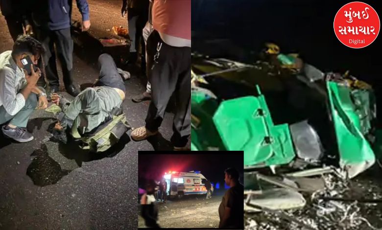 Triple accident on Idar-Bhiloda highway, four youths living in the same area die