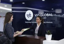 Which Gujarat MP demanded the opening of a US VFS center in the state?