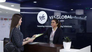 Which Gujarat MP demanded the opening of a US VFS center in the state?