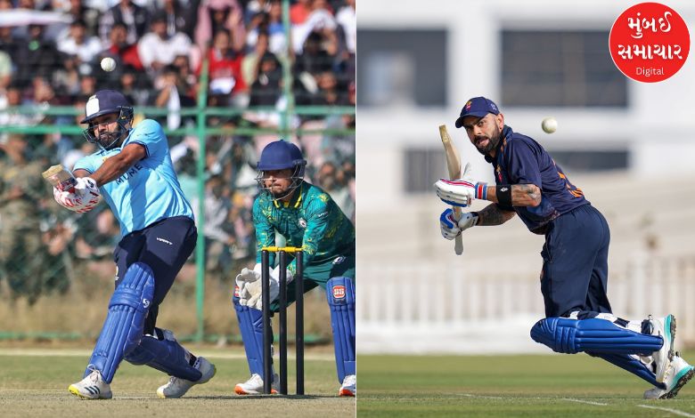 Here's how much Virat Kohli and Rohit Sharma earn per match in Vijay Hazare Trophy