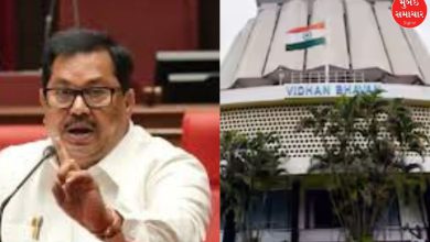 Congress leader Vijay Wadettiwar addressing the media about the Maharashtra Assembly winter session