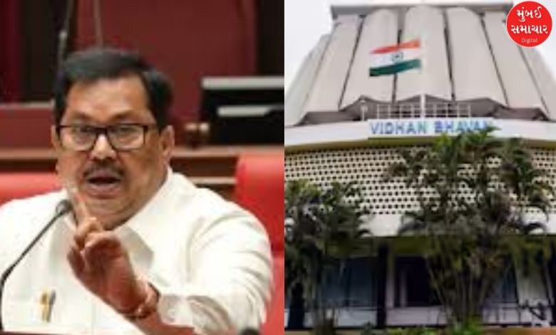 Congress leader Vijay Wadettiwar addressing the media about the Maharashtra Assembly winter session