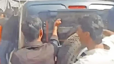 છત્રપતિ સંભાજીનગરમાં રાજકીય રેલી દરમિયાન થયેલી હિંસા અને પોલીસ કાર્યવાહીનું દ્રશ્ય.