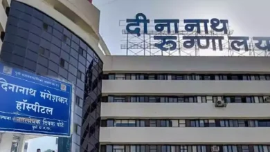 પુણેની દીનાનાથ મંગેશકર હૉસ્પિટલની બહારનું દ્રશ્ય અને કાયદાકીય કાર્યવાહી દર્શાવતી પ્રતિકાત્મક છબી.