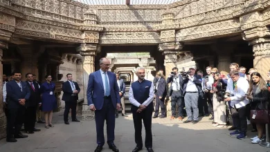 જર્મનીના ચાન્સેલરે અડાલજની વાવની મુલાકાત લીધી, સ્થાપત્યકલા નિહાળી પ્રભાવિત થયા