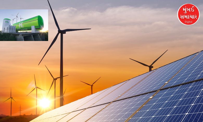 Gujarat's lead in green energy: Leading the country with 16.50 percent of the country's total renewable energy