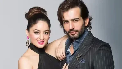 ગુજરાતી અભિનેતા જય ભાનુશાલી અને તેની પત્ની માહી વિજની તસવીર.