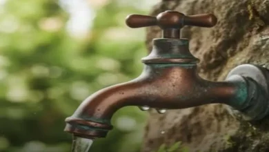 ગાંધીનગરમાં પાણીની પાઈપલાઈનનું સમારકામ કરતા કામદારો અને દૂષિત પાણીની સમસ્યાનું પ્રતીકાત્મક દ્રશ્ય.