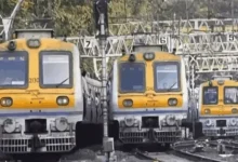 મુંબઈ રેલવે ટ્રેક પર ઇન્સ્ટોલ કરવામાં આવી રહેલી કવચ સુરક્ષા સિસ્ટમ અને RFID ટેગનું પ્રતીકાત્મક ચિત્ર.