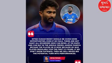 Nitish Reddy's selection has been a constant topic of discussion.