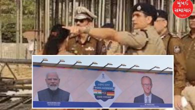 PM Modi arrival Tight police security at Ahmedabad Riverfront and Gandhi Ashram
