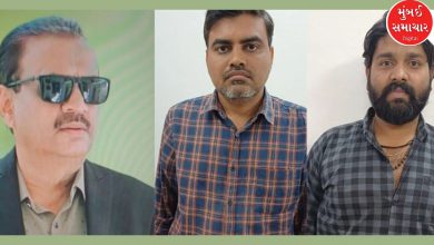 Three officers, including a retired inspector from Bhuj, were caught in the trap of ACB while taking a bribe of Rs. 45,000 in Rajkot