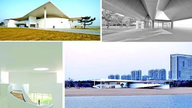 સ્થાપત્યનું વાઈ-ફાઈઃ ટાઇડ્સ ઇકો હોલ-રોંગચેંગ-શેન્ડોંગ પ્રાંત-ચીન સમુદ્ર પ્રત્યેનો શાંત ને સરળ પ્રતિભાવ