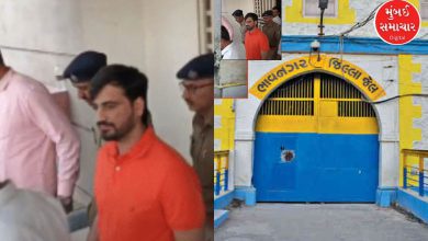 Which barracks was allotted to Maya Bhai's son Jayaraj in Bhavnagar Jail? Was he granted any exemption?