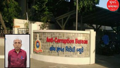 Home Guard in-charge officer caught red-handed taking bribe of Rs 2000 in Mehsana, action initiated