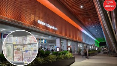 ahmedabad airport aiu action bangkok passenger foreign currency seized