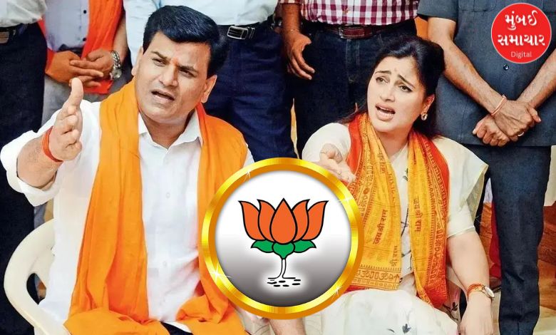 ભાજપે અમરાવતીમાં વિધાનસભ્ય રવિ રાણા સાથે ગઠબંધન તોડ્યું, પરંતુ તેમની પત્ની નવનીત રાણાના સમર્થનનો દાવો કર્યો…