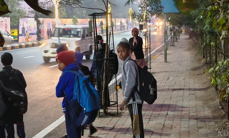 Kullu-Manali-like feeling in Naliya: The coldest city in the state with 3.8 degrees!