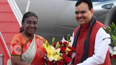 Jaipur Lapse in President Draupadi Murmu security police officer falls from escort car