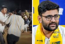 ઈટાલિયા પર ફરી એકવાર જૂતું ફેંકાયું, ગોપાલે કહ્યું- અમે એવું તે શું ખોટું કર્યું છે કે....