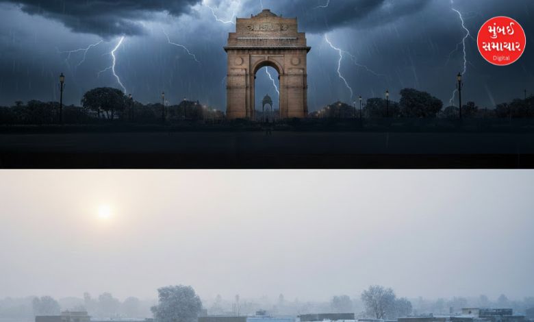 ઉત્તર ભારતમાં 'યલો એલર્ટ' અને વરસાદી બવંડર, નલિયા 8.6 ડિગ્રી સાથે ઠૂંઠવાયું!