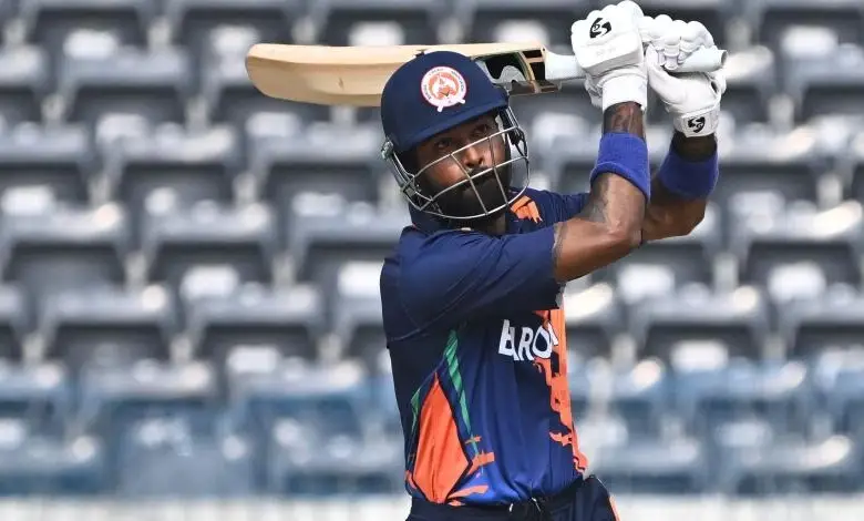 Baroda vs Vidarbha, Group B Vijay Hazare Trophy Elite 2025-26 hardik pandya