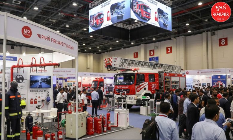 ભારતમાં ફાયર સેફ્ટી સાધનો અને આધુનિક અગ્નિશામક સિસ્ટમનું પ્રદર્શન