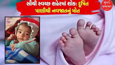 Grieving family after infant death due to contaminated water in Indore