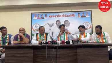 Gujarat Congress attacks the Central Government on the issue of change in the name and structure of MNREGA: Chimki allowed to surround the Assembly