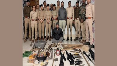 ભુજમાં બુટલેગરના મકાનમાંથી બે ઈમ્પોર્ટેડ એરગન સહિત શિકાર કરાયેલાં પ્રાણીઓના અવશેષો મળતા ચકચાર