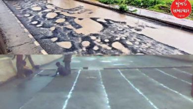 Mastic asphalt roads built in this city of Gujarat, no risk of being washed away in monsoon