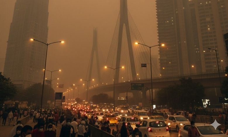 મુંબઈમાં હવાની ગુણવત્તા ફરી કથળી: એક્યુઆઈ ૨૦૦ને પાર