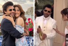 બોલીવુડ એક્ટ્રેસ નૂપુર સેનન અને સિંગર સ્ટેબિન બિન લગ્નના બંધને બંધાયા