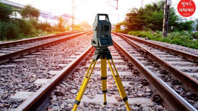 Final location survey of the proposed 65 km long Bhavnagar-Dholera railway line by the Railway Administration