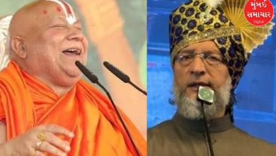 Swami Rambhadracharya Himanat Sarma reply to Owaisi Hijab worn woman comment