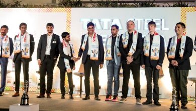 Tata Steel Chess India Rapid and Blitz tournament hall