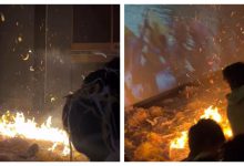 'ધ રાજાસાબ' ફિલ્મના સ્ક્રીનિંગમાં ફેન્સે લગાવી આગ: યુઝર્સે સિવિક સેન્સ પર ઉઠાવ્યા સવાલ