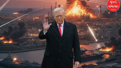 US President Donald Trump meeting with Middle Eastern leaders at the White House.