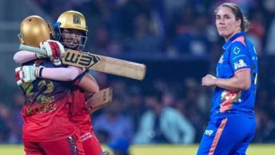 સાઉથ આફ્રિકાની બૅટરે છેલ્લી ઓવરમાં ધમાકા કર્યાં અને મુંબઈ સામે બેંગ્લૂરુની ટીમ...