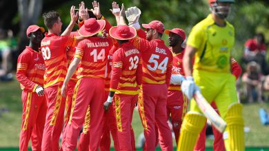 Australia vs Zimbabwe, 19th Match, Group B, ICC Men's T20 World Cup 2026 - Scorecard Zimbabwe won by 23 runs
