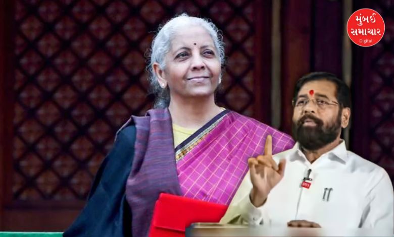 કેન્દ્રીય બજેટ ૨૦૨૬ અંગે નિવેદન આપતા મહારાષ્ટ્રના મુખ્ય પ્રધાન એકનાથ શિંદે.