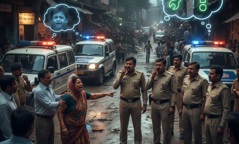 Woman in UP's Meerut stages child disappearance to get drains cleaned, watch viral video