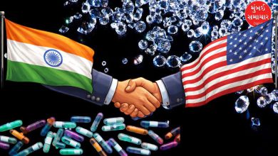 ભારત અને અમેરિકા વચ્ચેના વેપાર સંબંધો અને ટ્રેડ ડીલને દર્શાવતી પ્રતિકાત્મક તસવીર.