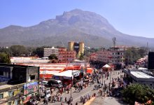 જૂનાગઢ મહાશિવરાત્રિ મેળામાં સાધુ-સંતોનો મેળાવડો અને ભવનાથ મંદિરની ભીડ.