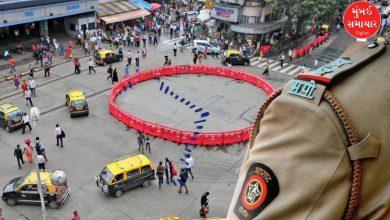 મુંબઈ પોલીસ દ્વારા ધરપકડ કરાયેલા ટેક્સીચાલકો અને જપ્ત કરાયેલી કાળી-પીળી ટેક્સીઓ.
