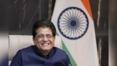 NCP નેતાઓ પ્રફુલ્લ પટેલ અને પીયૂષ ગોયલની પ્રતિકાત્મક તસવીર.